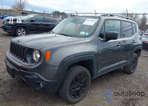 2018 Jeep Renegade Upland Edition 4X4 from USA, damaged, VIN ZACCJBAB0JPJ11467